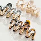 Willow Large Squiggle Metal Claw Clip