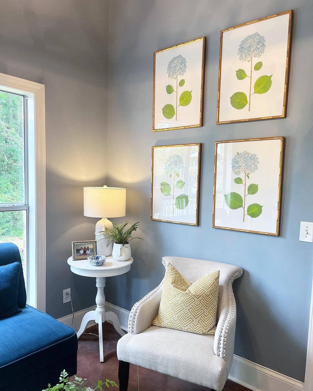 "Blue Hydrangea"