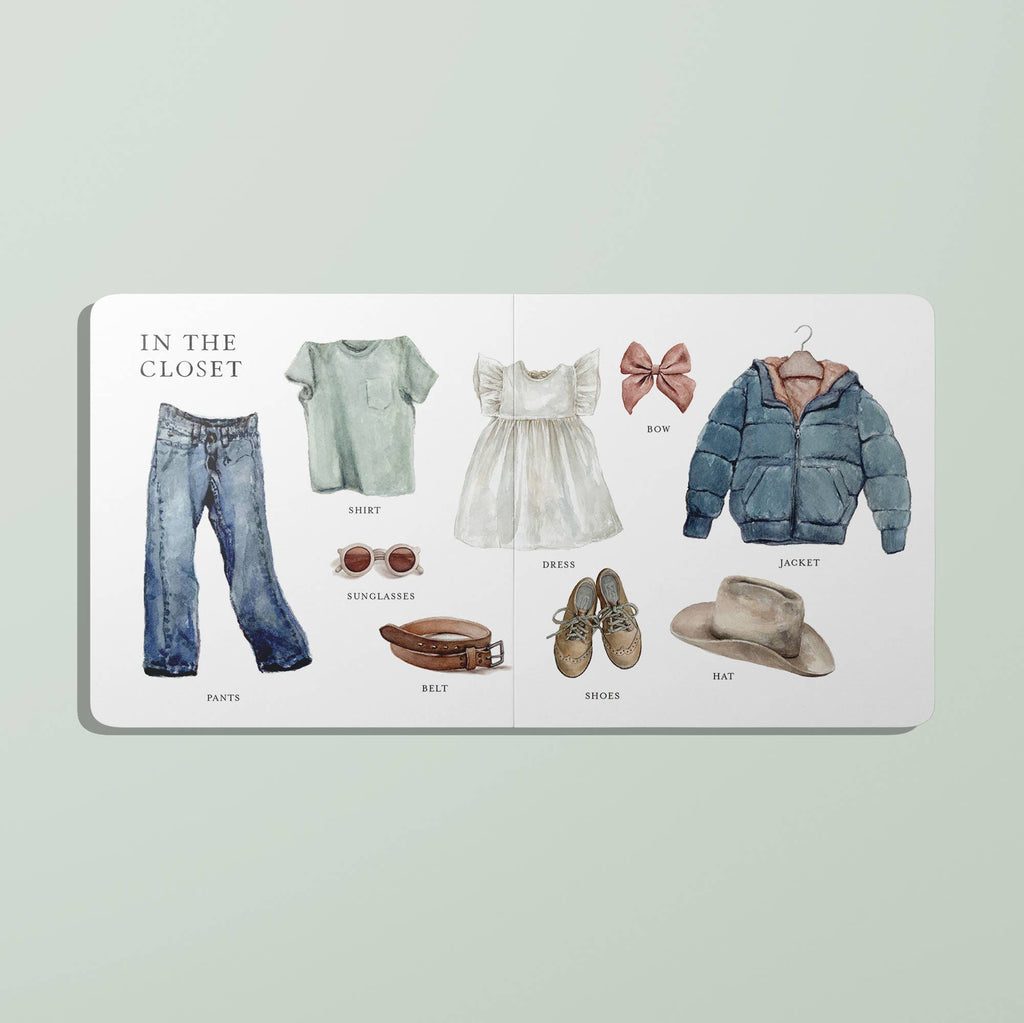 Our Big Book of First Words (Baby Board Book)