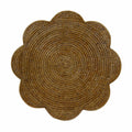 Rattan Scallop Round Placemat