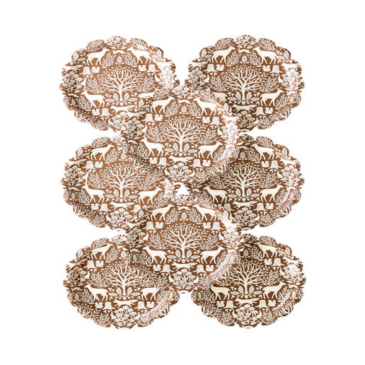 THP1147 - Woodland Toile Plate