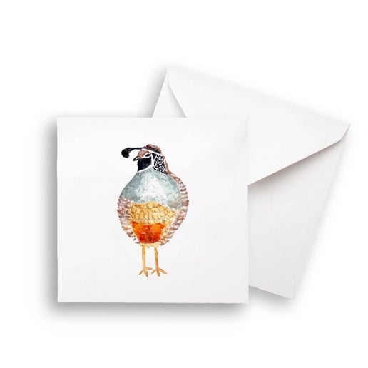 Quail Notecard