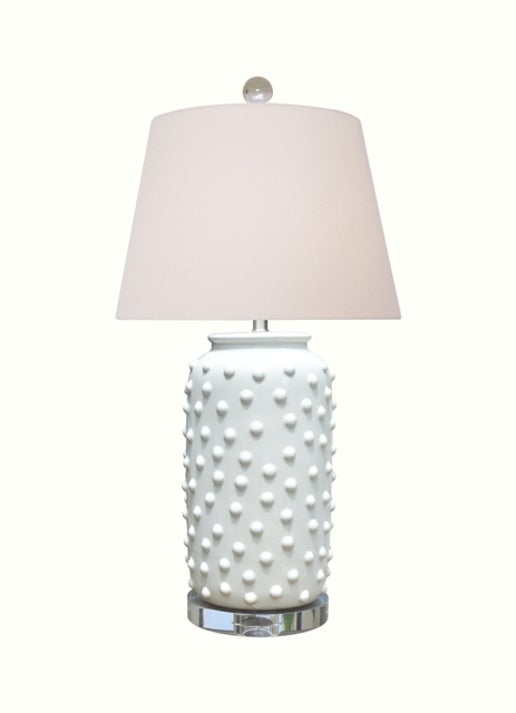 WHITE DOTS LAMP YEC/18LW 10"