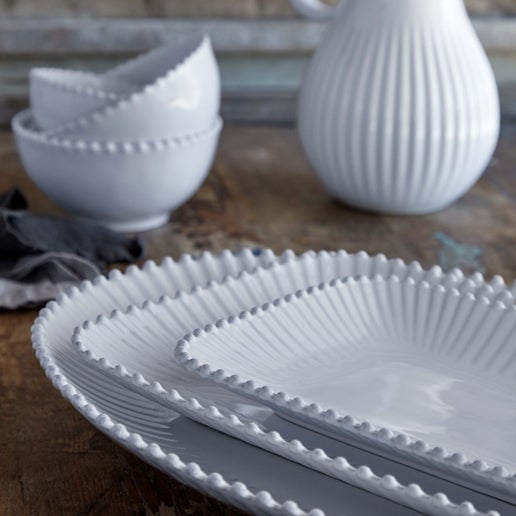 Rectangular Platter Pearl