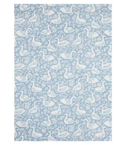 The Lightweight Blanket - Garden Geese: Lightweight
