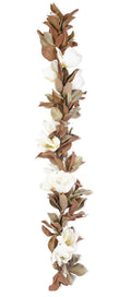 White Magnolia Garland