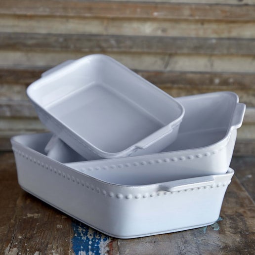 Rectangular Baker Pearl