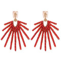 Red Sunburst Drops