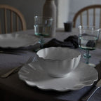 Soup/Cereal Bowl Rosa-White