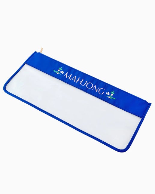 Royal Blue Mahjong Bag