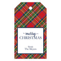WH Tartan Plaid Gift Tags
