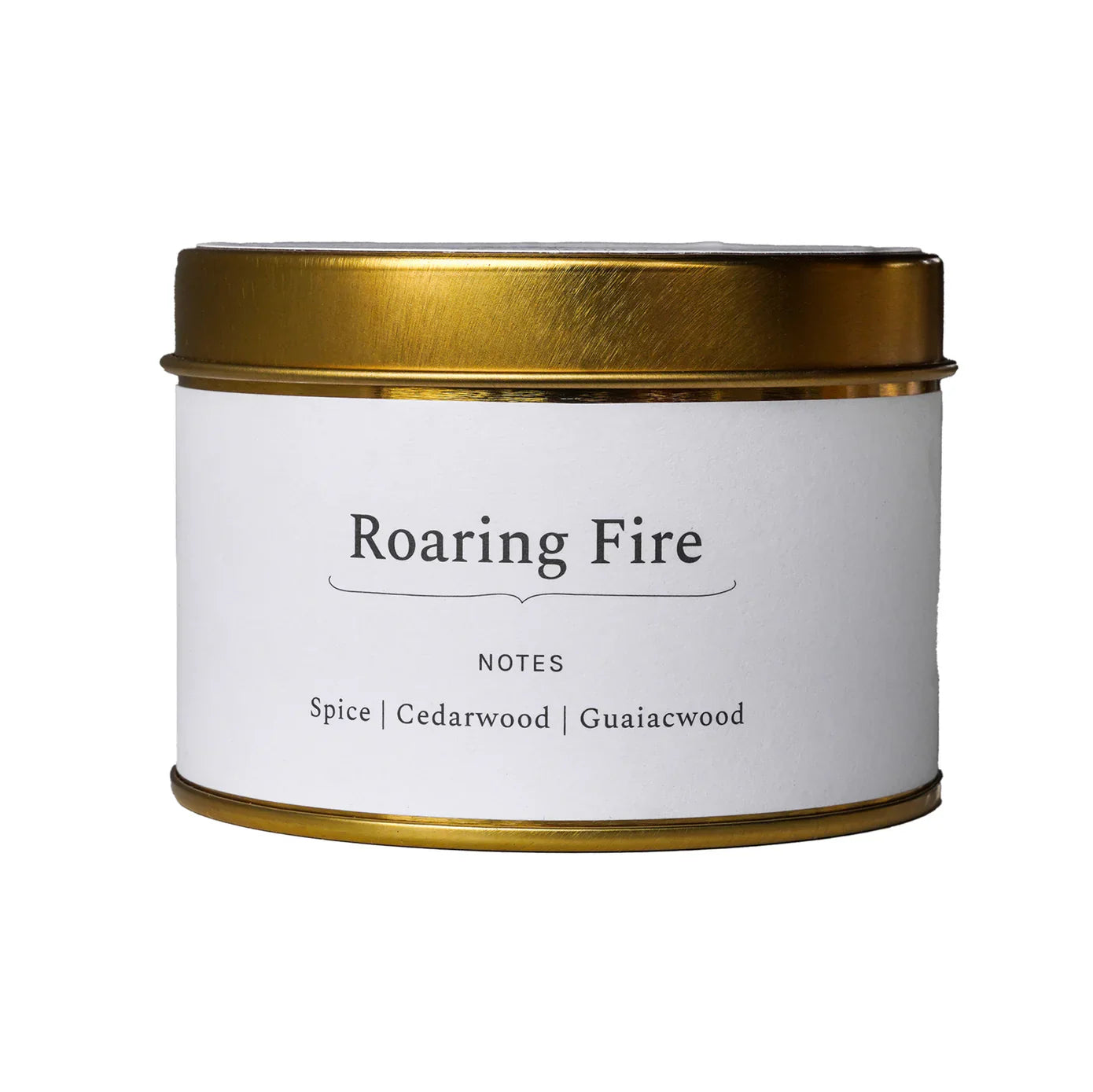 Roaring Fire 4oz Travel Tin Candle