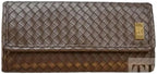 TRVL Luxe Jewelry Wallet Woven Bronze
