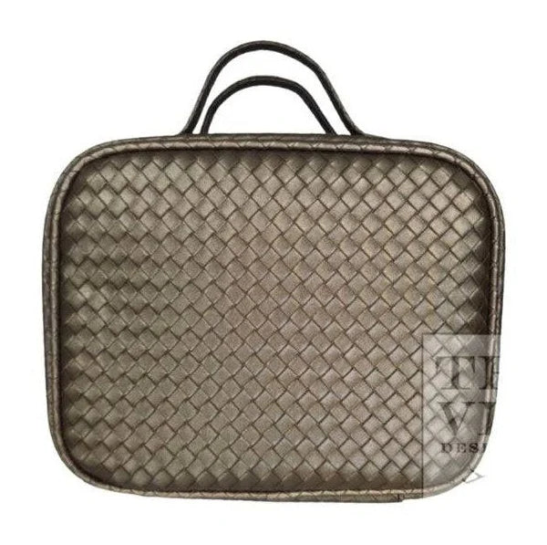 TRVL Design Luxe Woven Trvl Case BRNZ