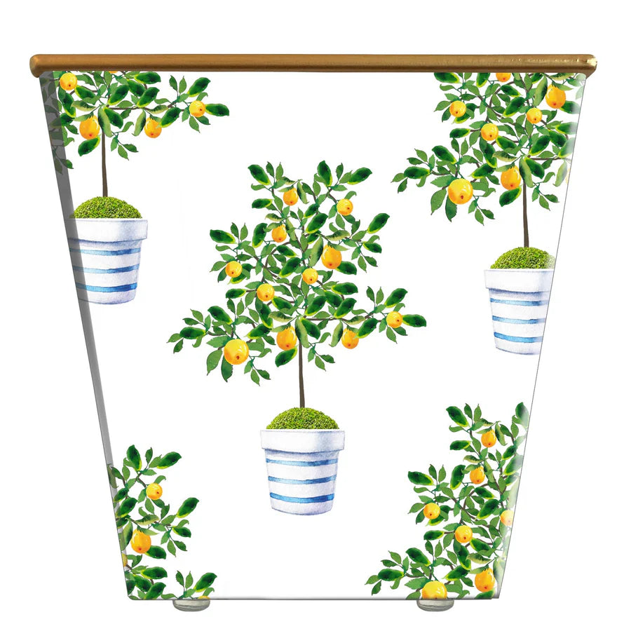 WHH Lemon Tree Cachepot Candle Tart